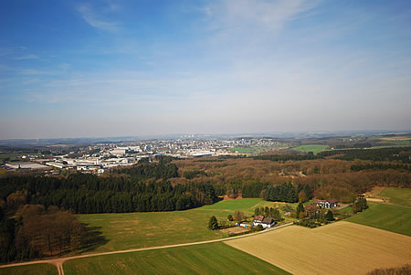 Radevormwald Luftbild Ostansicht