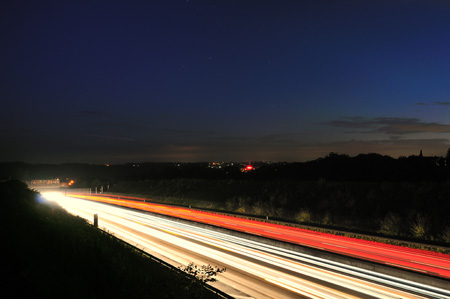 Remscheider Berg - A1 zwischen Raststätte Remscheid und Abfahrt Remscheid