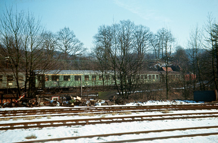 Ausfahrt aus Bf. Radevormwald-Krebsoege nach Kräwinklerbrücke