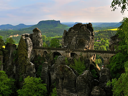 Basteibrücke in der Sächsischen Schweiz