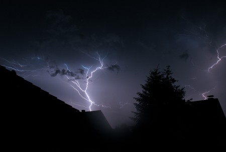 Gewitter über Radevormwald 