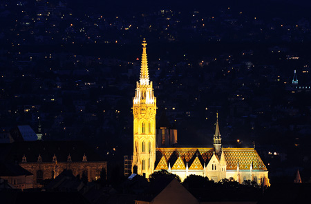 Matthiaskirche auf dem Burgberg in Budapest