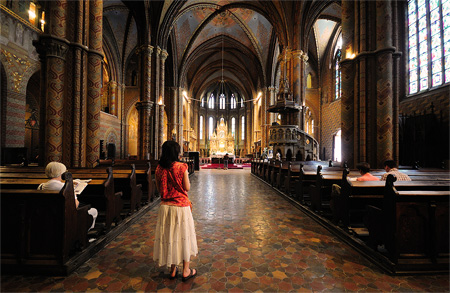 Matthiaskirche in Budapest - Einsicht