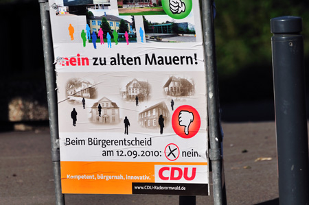 nein zu alten Mauern - CDU Radevormwald