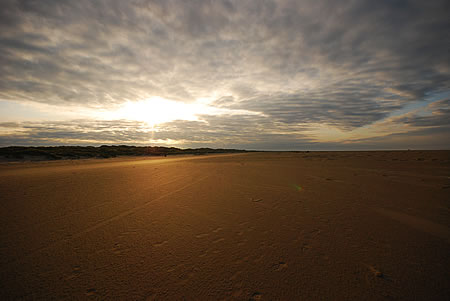 Sonnenaufgang Rindby Strand