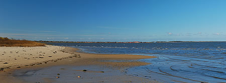 Panorama - Hafen Rindby - Fanö