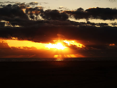 Sonnenuntergang auf Fanö