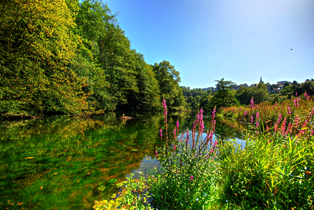 Naturidyll - Wupperwehr in Dahlerau