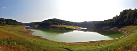 Panorama auf die Himmelswiese und Hammersteinsoege