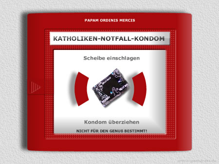 Katholiken Notfall Kondom