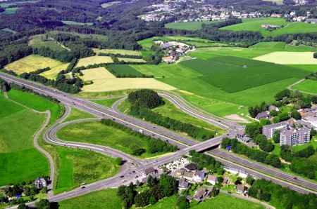 Luftbild Remscheid Blume, Standort für das geplante Design Outlet Center