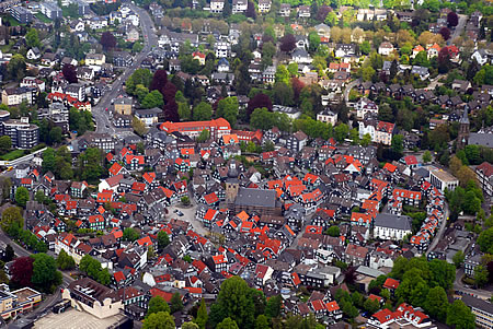 Luftbild Remscheid-Lennep (Altstadt)