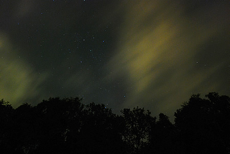 Milchstasse - Sagittarius (nicht sonderlich gelungen - blöde Wolken)