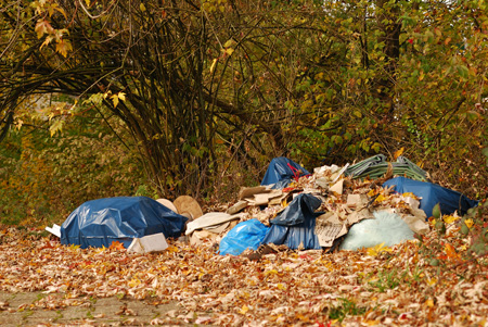 Müllrecycling in Radevormwald