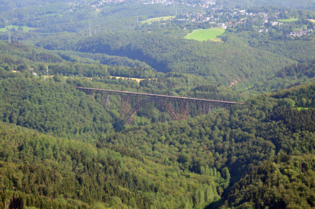 Luftbild Müngstener Brücke