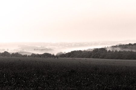 Der Blick auf Remscheid von Grünenbaum