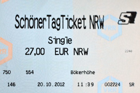Schöner Tag Ticket NRW
