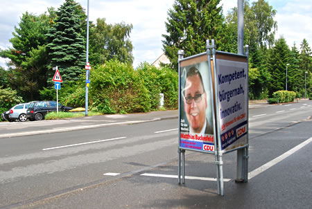 Wahlwerbung zur Kommunalwahl Radevormwald 2009: CDU