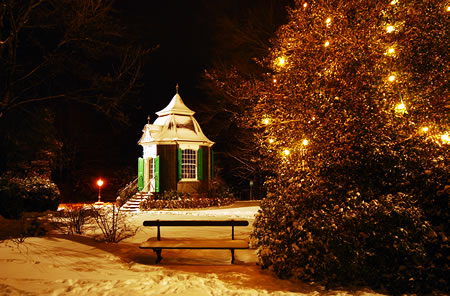 Radevormwald - Parc de Chateaubriant im Winter