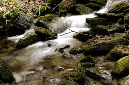 Die Wiebachfälle - der Touristenmagnet nach der Loipe Önkfeld