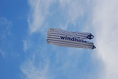 Windhose an der Leine