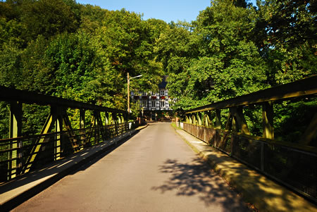 Die sogenannte Wülfing-Brücke in Dahlerau