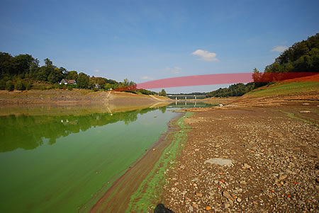 Die alte Wuppertalbrücke bei Kräwinkel