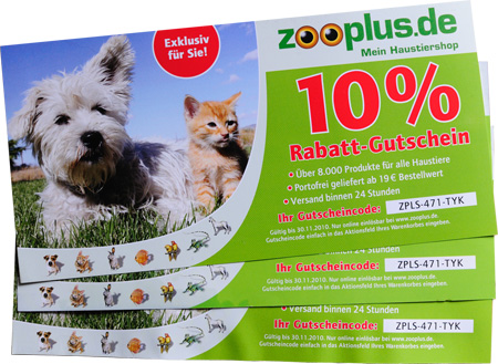 Zooplus Gutscheincodes